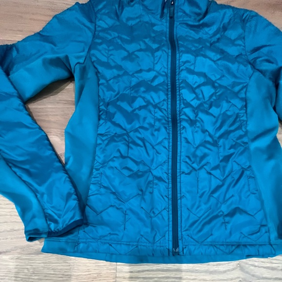 NWOT Brooks zip up active blue light jacket size small - Picture 8 of 9